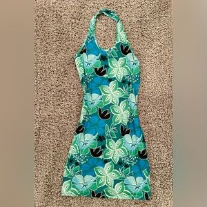 Floral Form Fitting Mini Dress